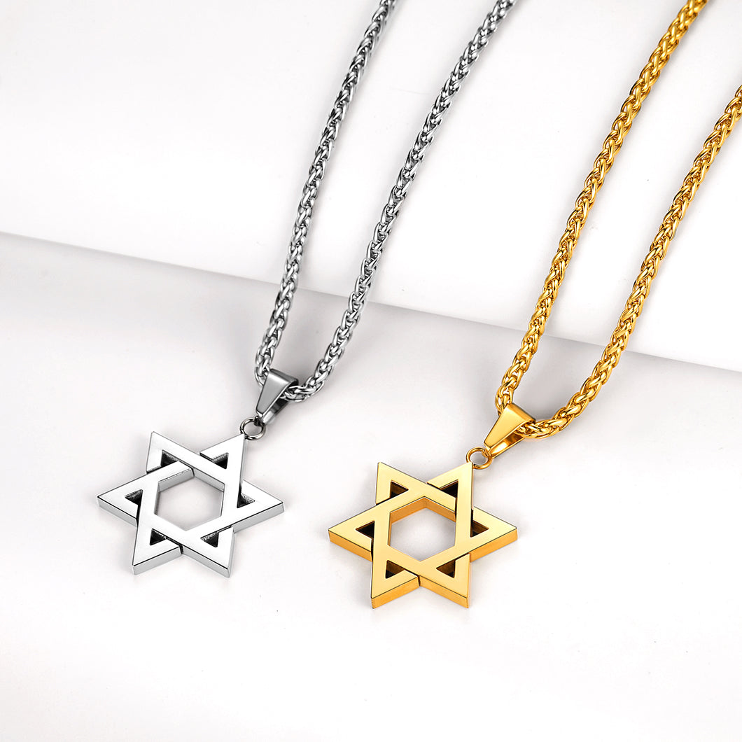 Richsteel Star of David Necklace