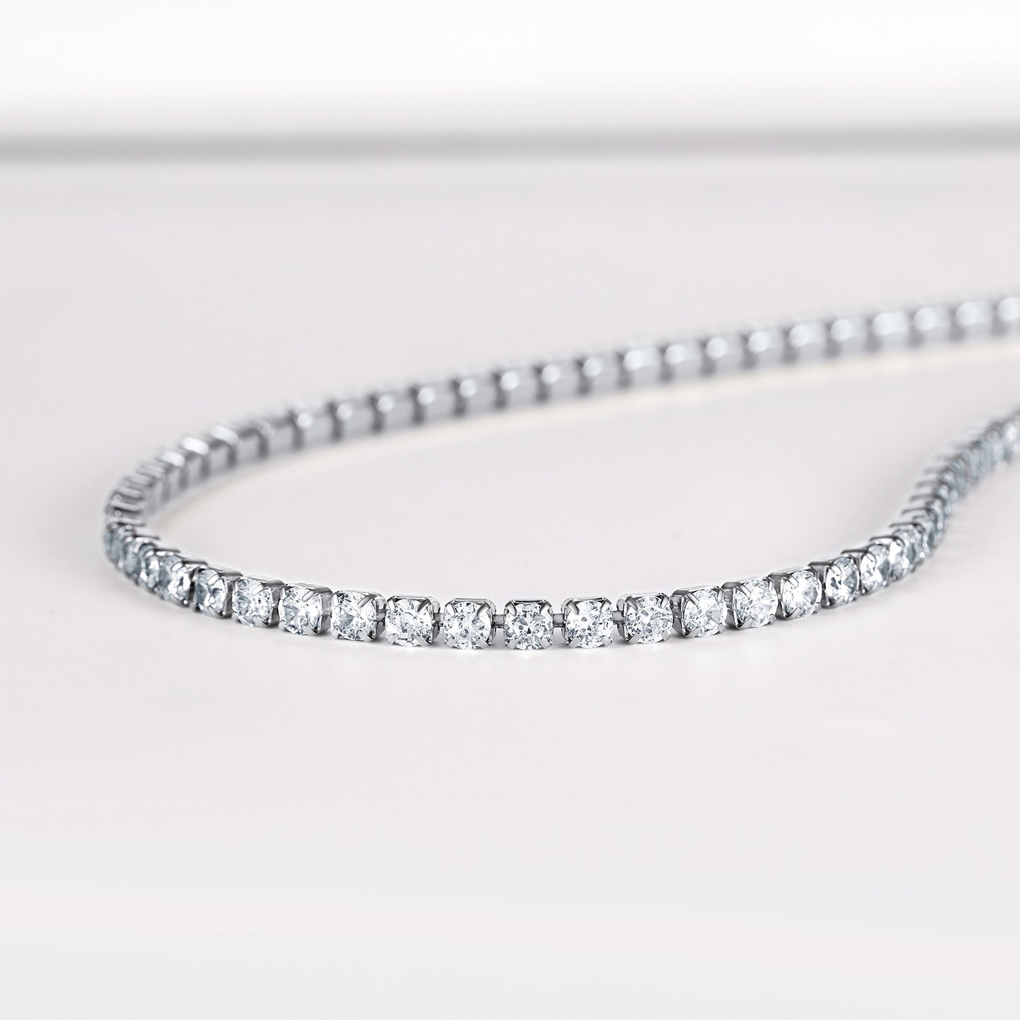 Richsteel Cubic Zirconia Tennis Bracelet