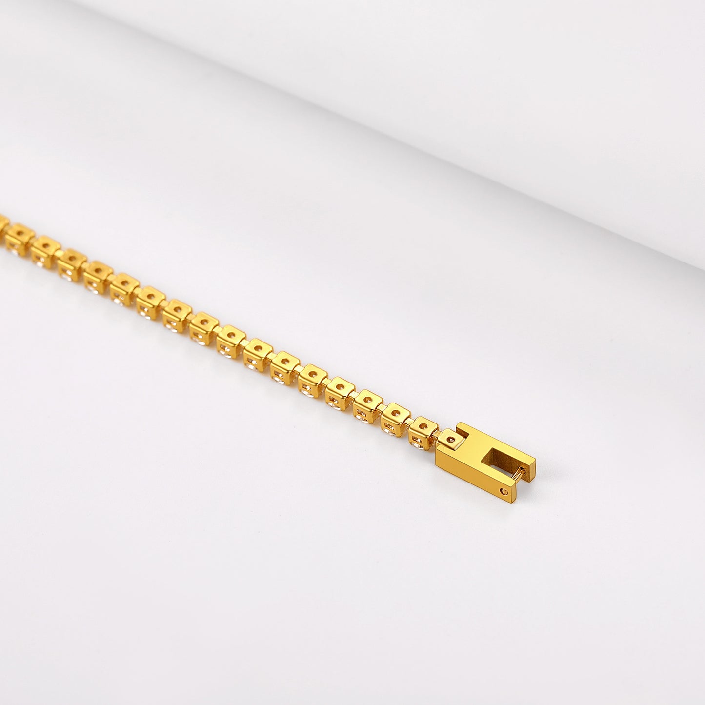 Richsteel Cubic Zirconia Tennis Bracelet