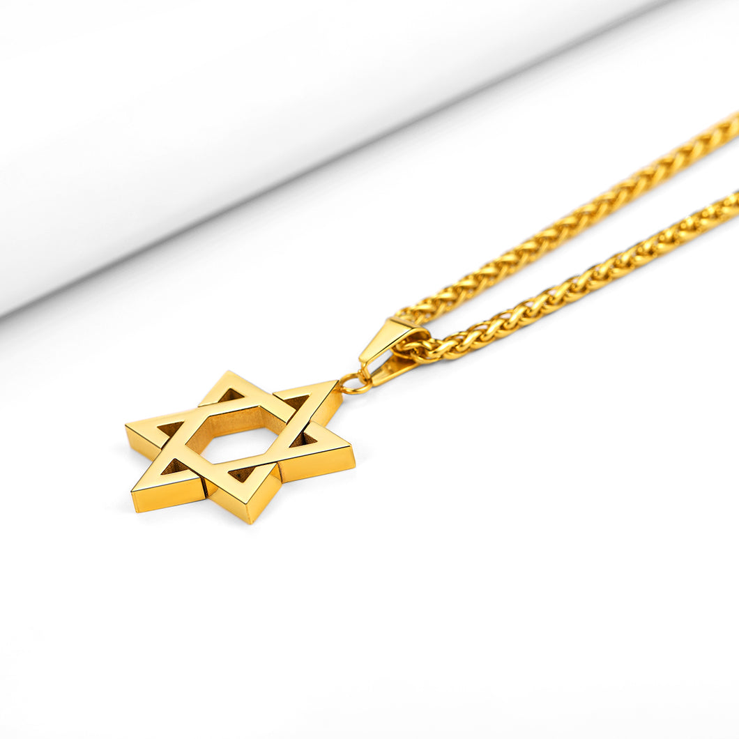 Richsteel Star of David Necklace
