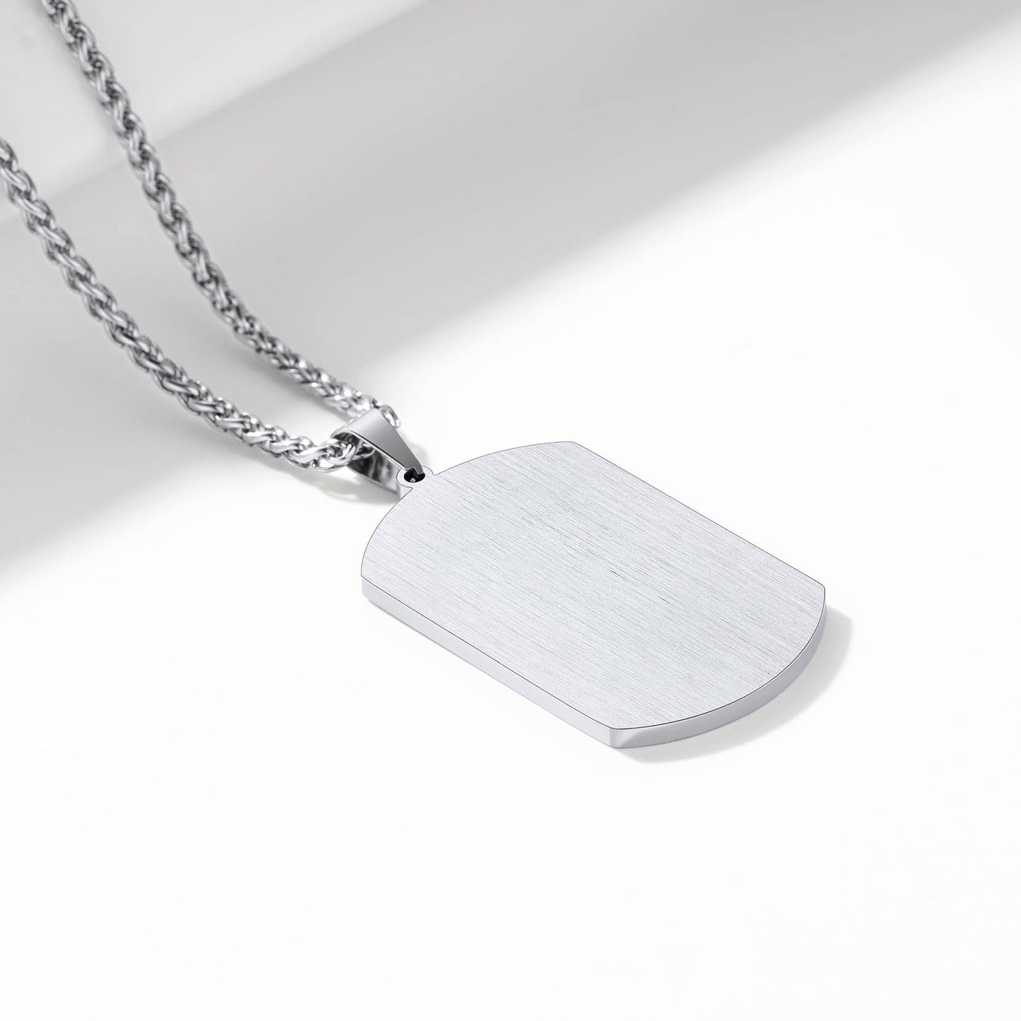 Richsteel Personalized Dog Tags Pendant Necklace