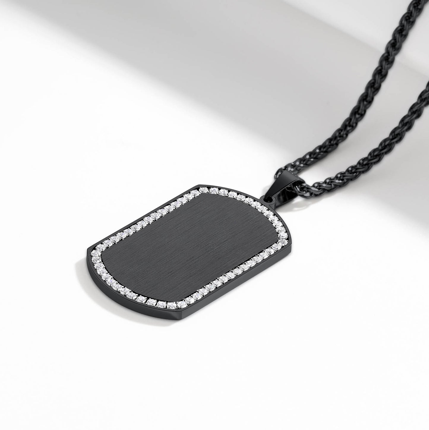 Richsteel Personalized Dog Tags Pendant Necklace