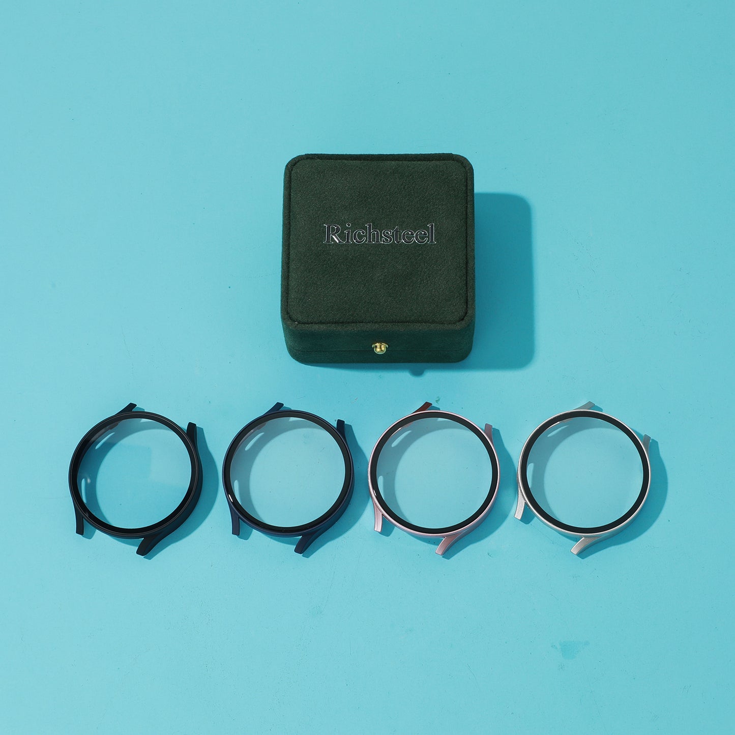 RichSteel Watch Cases Being Parts of Watches Protective Film in Plastic