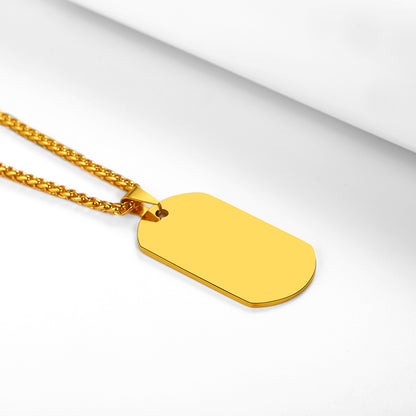 Richsteel Military Army Dog Tags Necklace