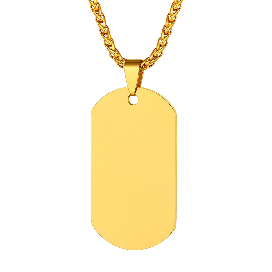 Richsteel Military Army Dog Tags Necklace