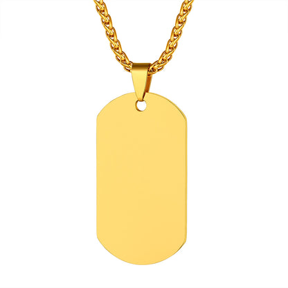 Richsteel Military Army Dog Tags Necklace