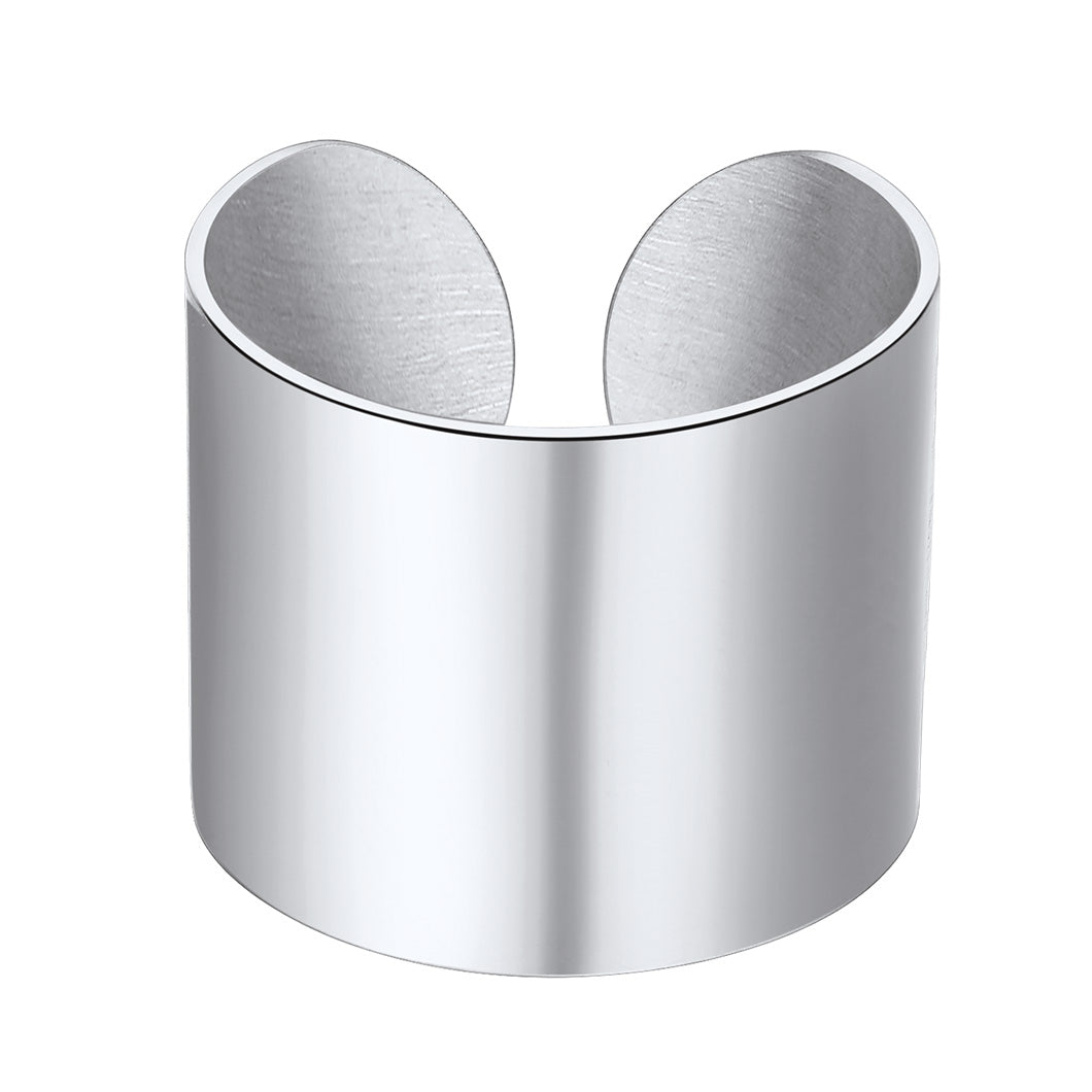Richsteel Stainless Steel Open Band Ring