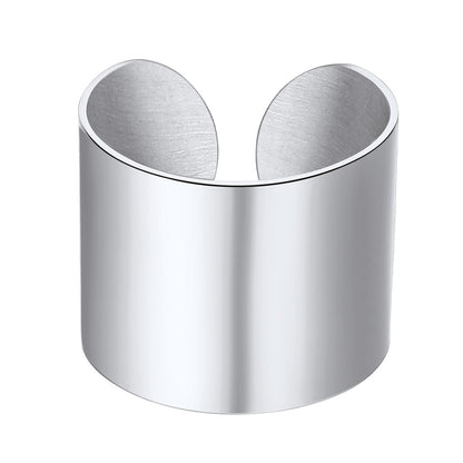 Richsteel Stainless Steel Open Band Ring