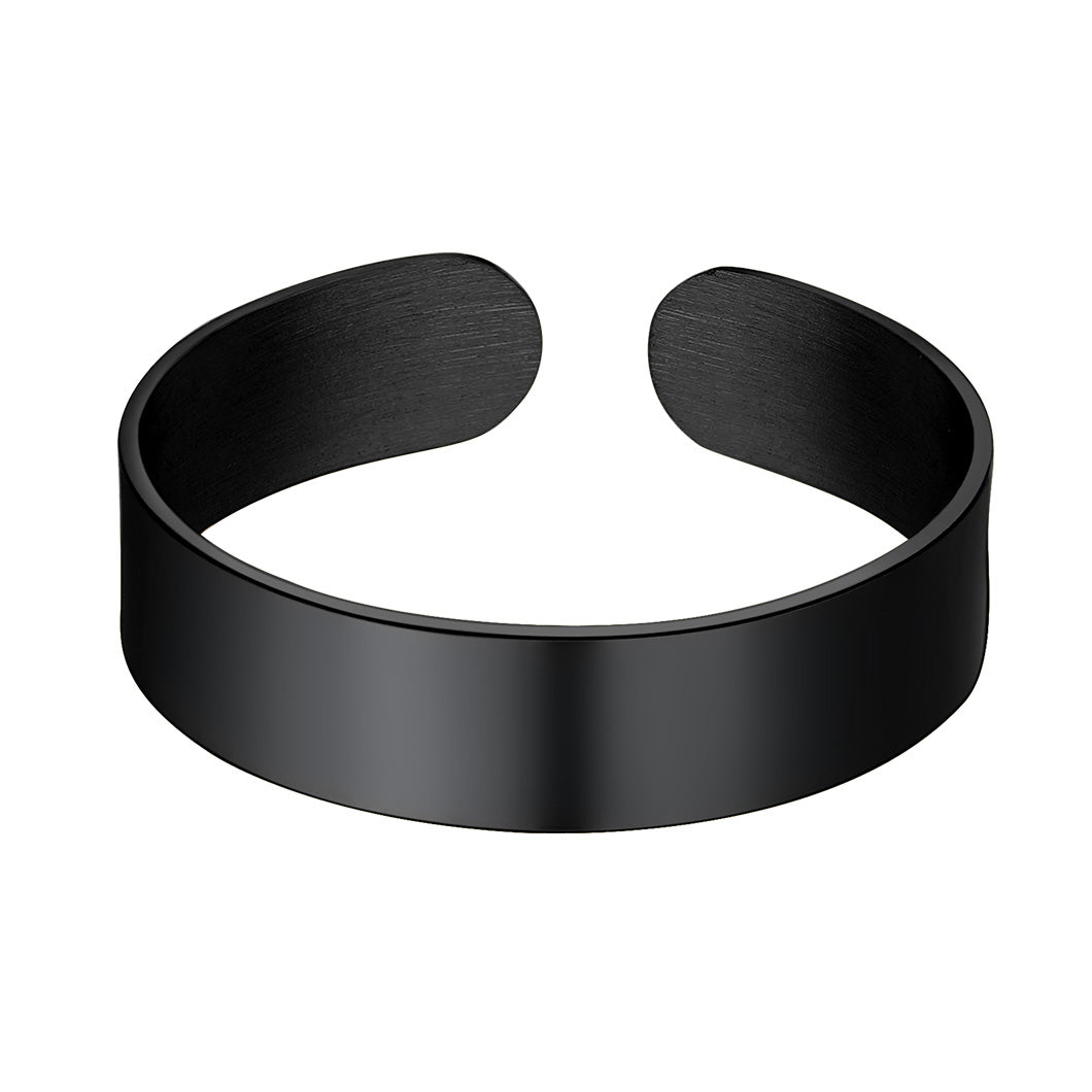 Richsteel Stainless Steel Open Band Ring